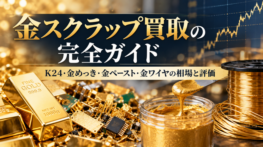 金スクラップ買取の完全ガイド